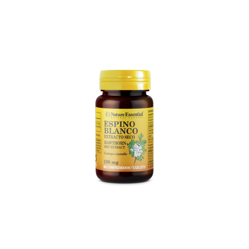 Espino blanco extracto seco 150mg 60c nature essen