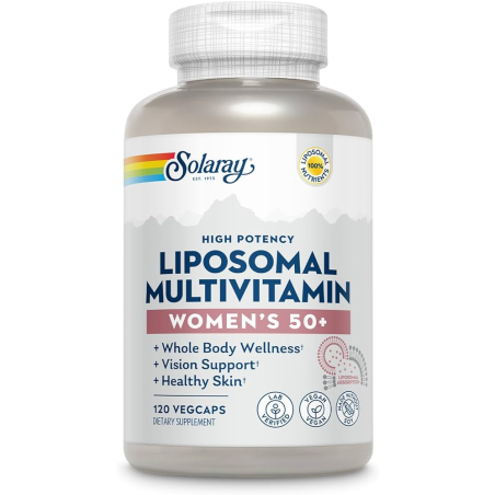 Womens 50+ liposomal multi solaray 60vegcaps