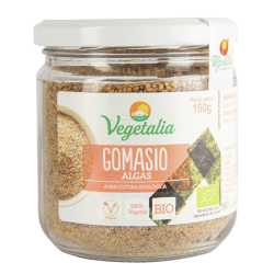Gomasio con algas vegetalia bio 160g vidrio
