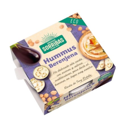 Hummus berenjena bio sorribas 240g