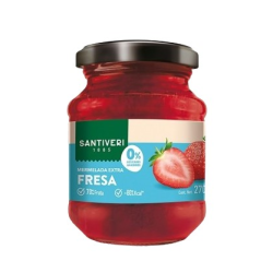 Mermelada fresa 0% azucar añadido santiveri 270g