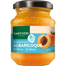 Mermelada albaricoque 0% azucar añadido santiveri