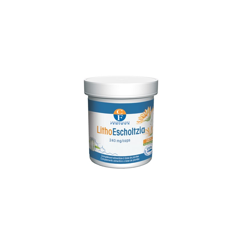 Litho escholtzia 240mg 200caps fenioux