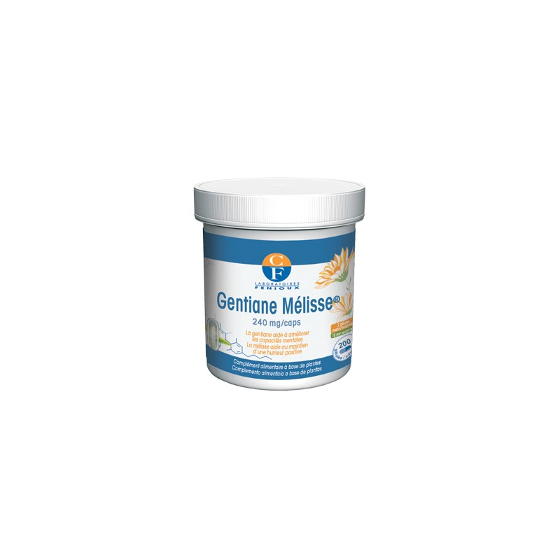 Genciana melisa 200caps fenioux