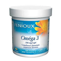 Omega 3 500mg 200caps fenioux