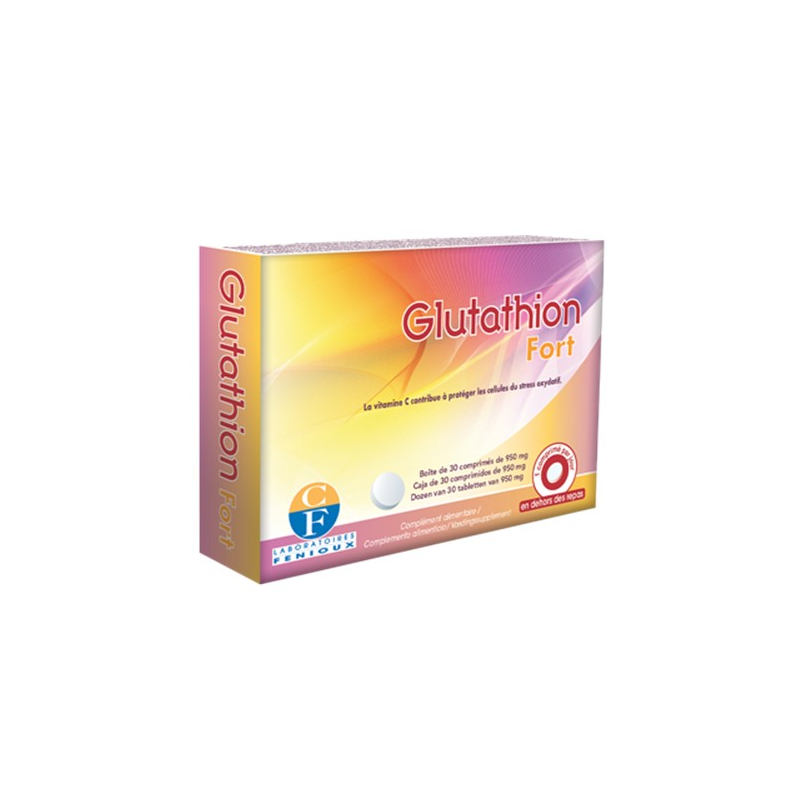 Glutathion forte 30 comprimidos fenioux