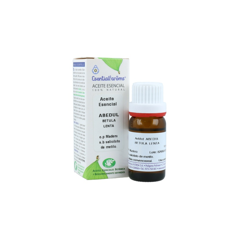 Aceite esencial abedul esential aroms 10ml
