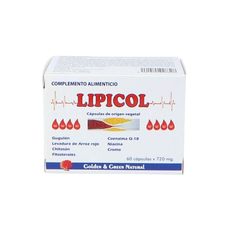 Lipicol 60 cap 678m golden gre