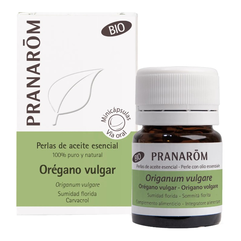 Pranarom oregano vulgar bio 60 perlas