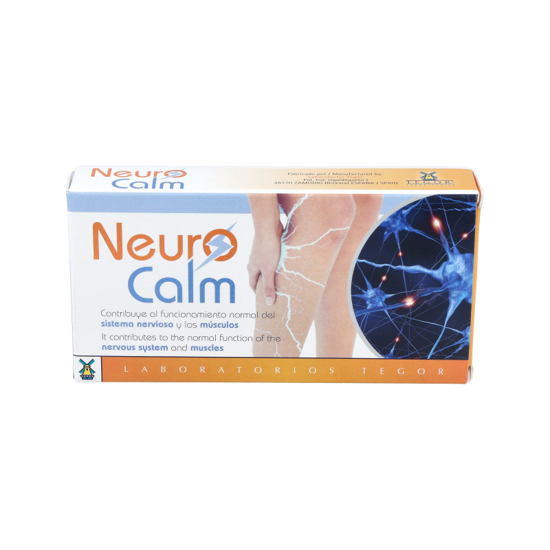Neuro calm tegor 30comp infusionables