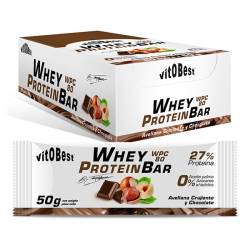 Barrita whey protein bar avellana cruj choco vitob