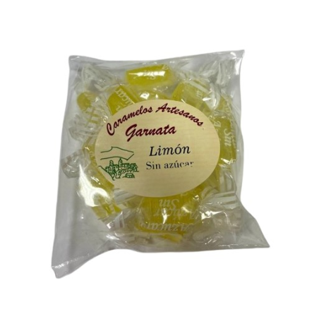 Caramelos limon sin azucar 100g garnata