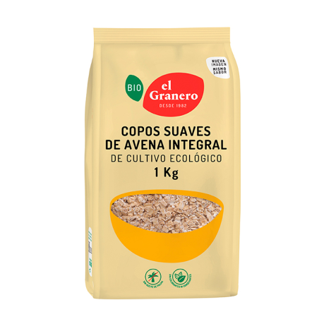 Copos avena finos 1k bio el granero