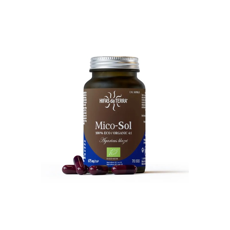 Mico-sol (champiñon del sol) 675mg 70cap. h/t