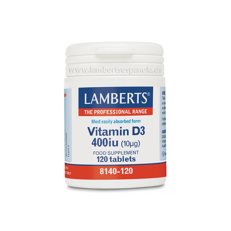Vitamina d3 400ui 120tab.lamberts