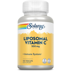 Liposomal vitamina c solaray 500mg 100vegcaps