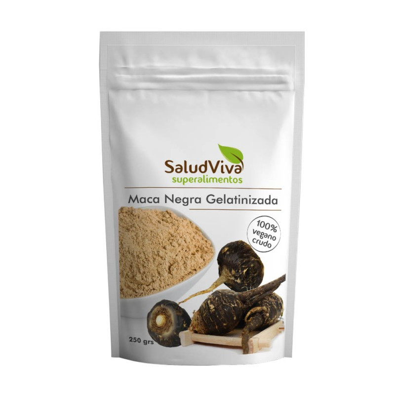 Maca negra 250gr gelatinizada salud viva