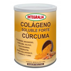 Colageno soluble forte curcuma sabor neutro 300g