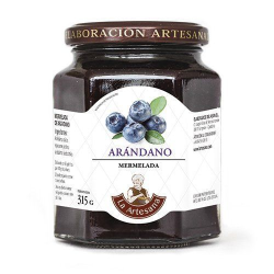 Mermelada arandano 305gr la artesana h/l