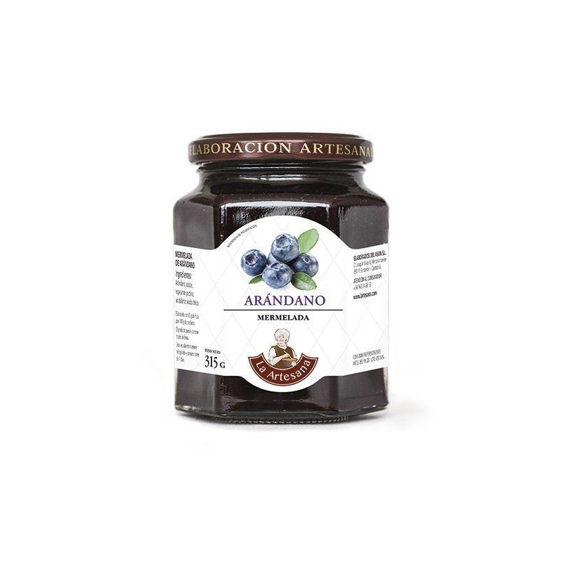 Mermelada arandano 305gr la artesana h/l