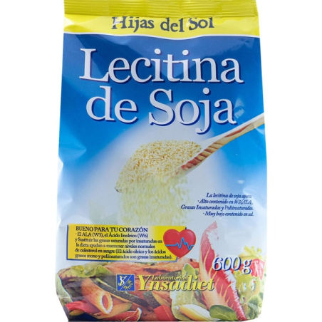 Lecitina de soja gmo granulada bolsa hijas del sol