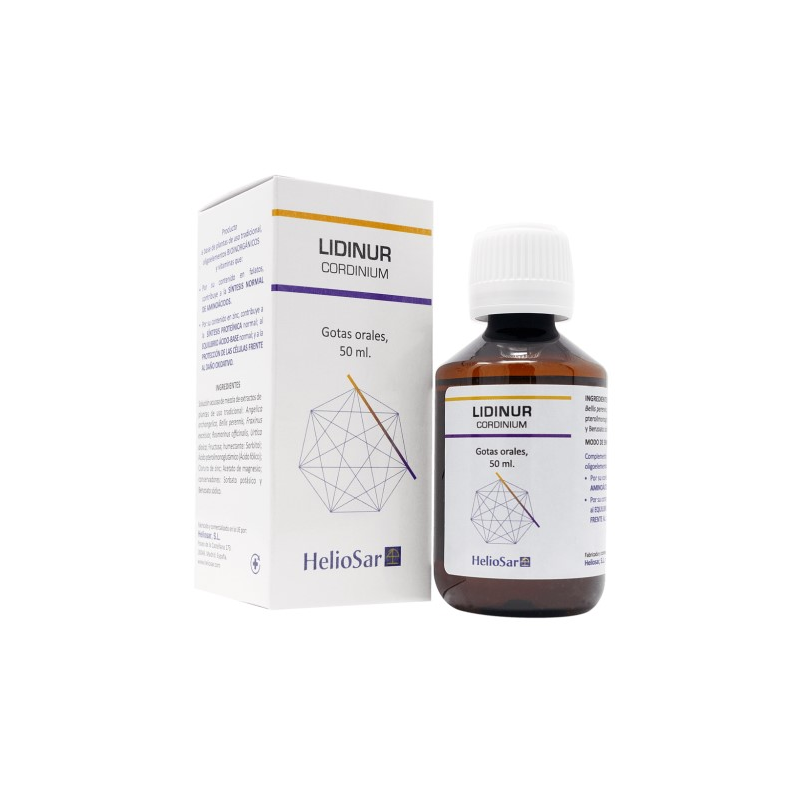 Heliosar lidinur cordinium 50ml