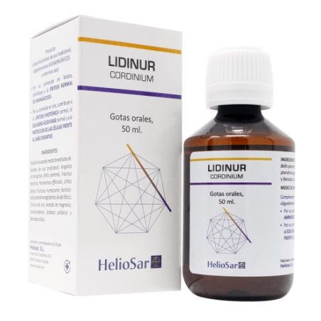Heliosar lidinur cordinium 50ml
