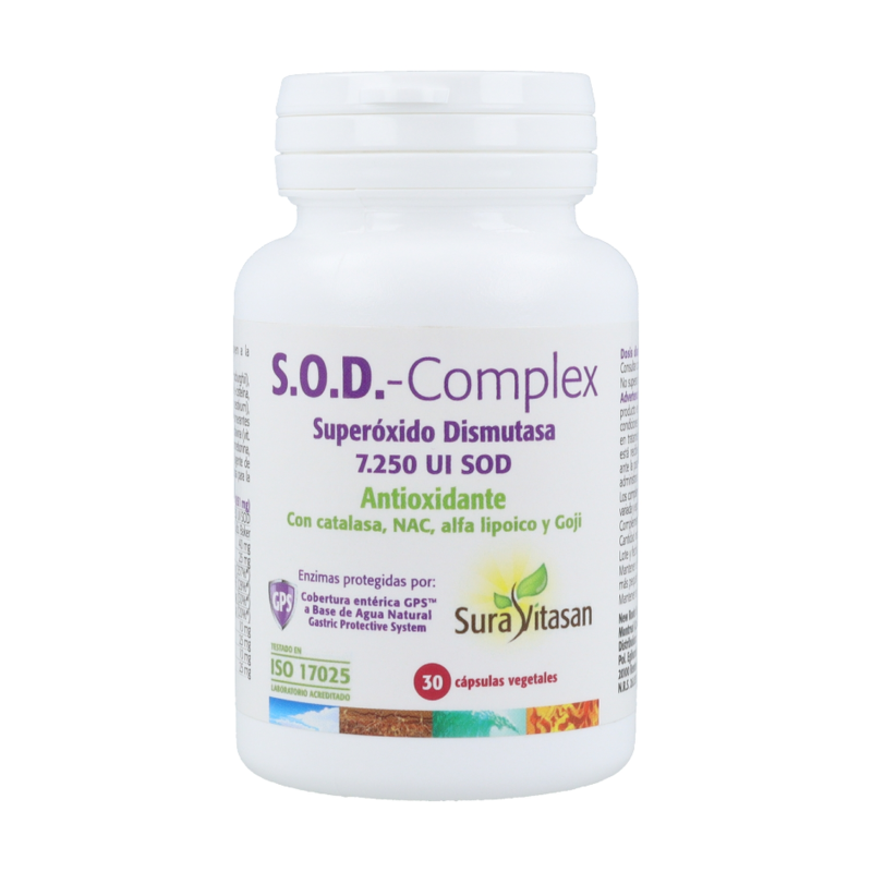 S.o.d complex 30-caps sura/vit