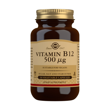 Vitamina b12 500ug 50cap solgar