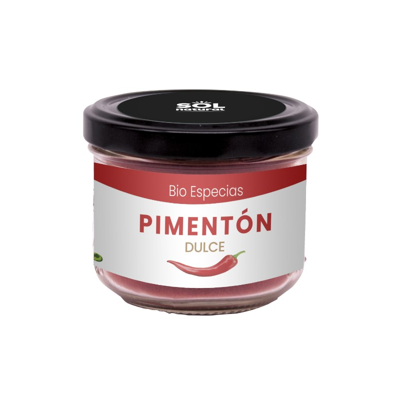 Pimenton dulce sol natural 100g bio