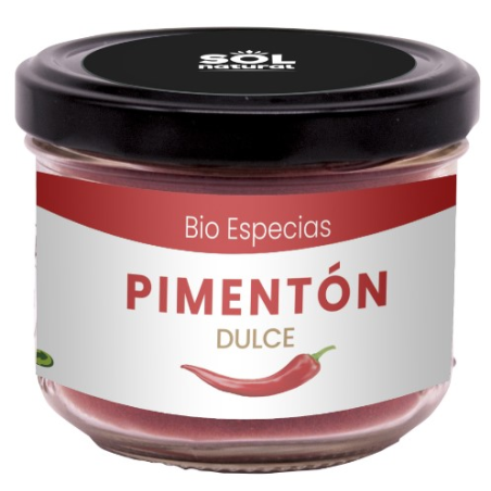 Pimenton dulce sol natural 100g bio