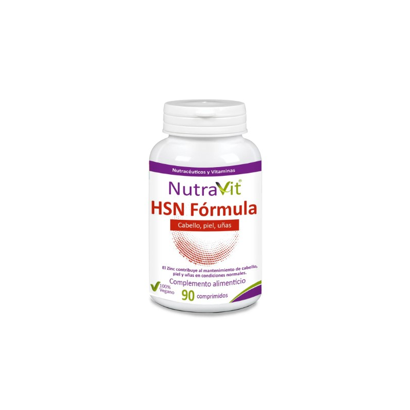 Nutravit hsn formula cabello piel uñas 90comp