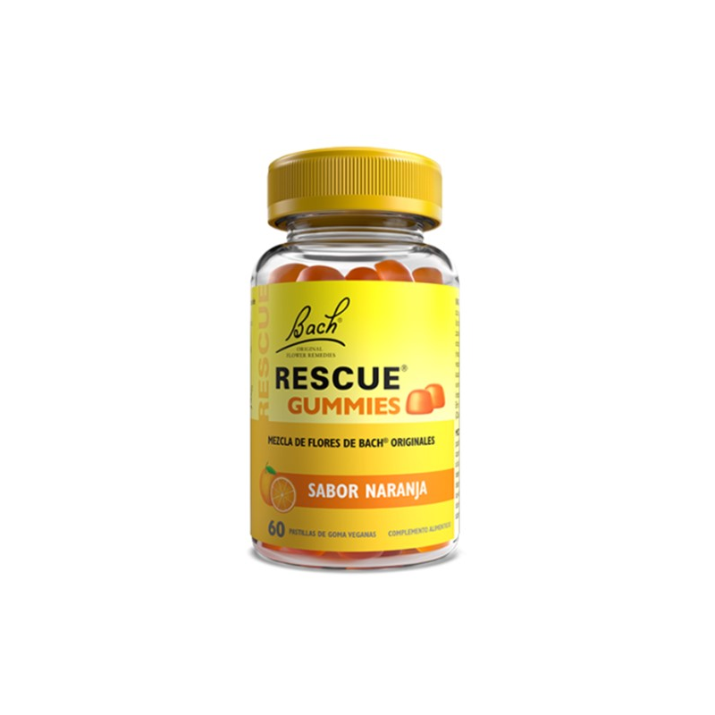 Rescue gummies dia sabor naranja 60 gominolas