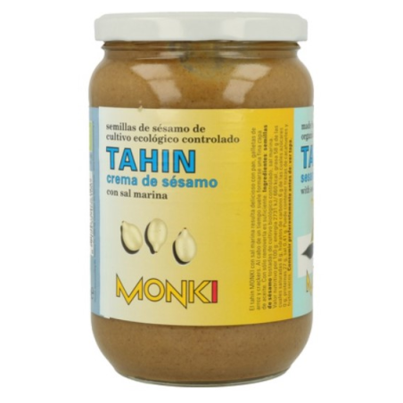 Monki tahin tostado con sal 650g