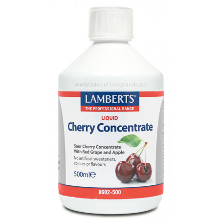 Concentrado cerezas 500ml lamberts