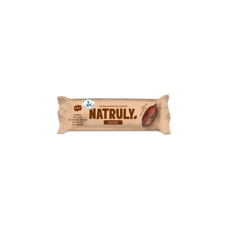 Natruly cacao 40gr bio  s/g s/a