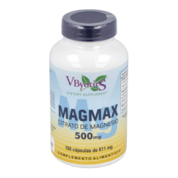 Magnesio citrato magmax 500mg 100caps vbiotics