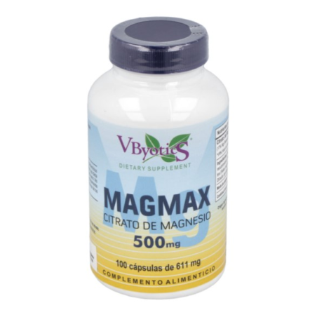 Magnesio citrato magmax 500mg 100caps vbiotics