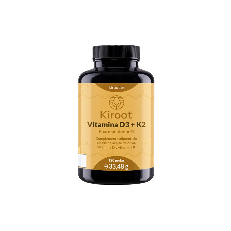 Kiroot vitamina d3+k2 120 perlas