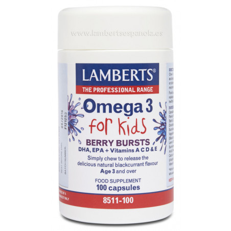 Omega 3 for kids 100cap lamberts