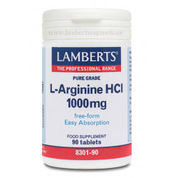L-arginina hci 1000mg 90tab lamberts