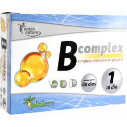 Nutra nature b complex pinisan 60 capsulas