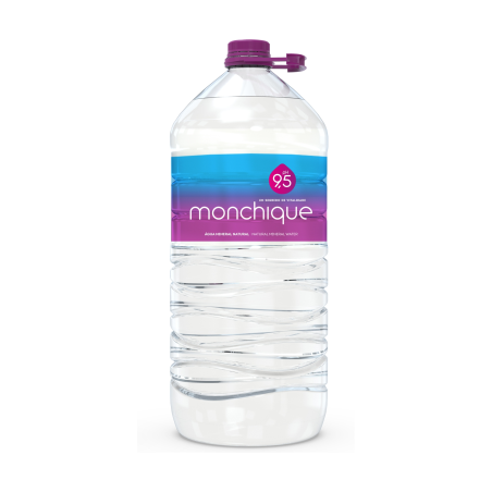 Monchique agua mineral natural ph 9.5  5 litros