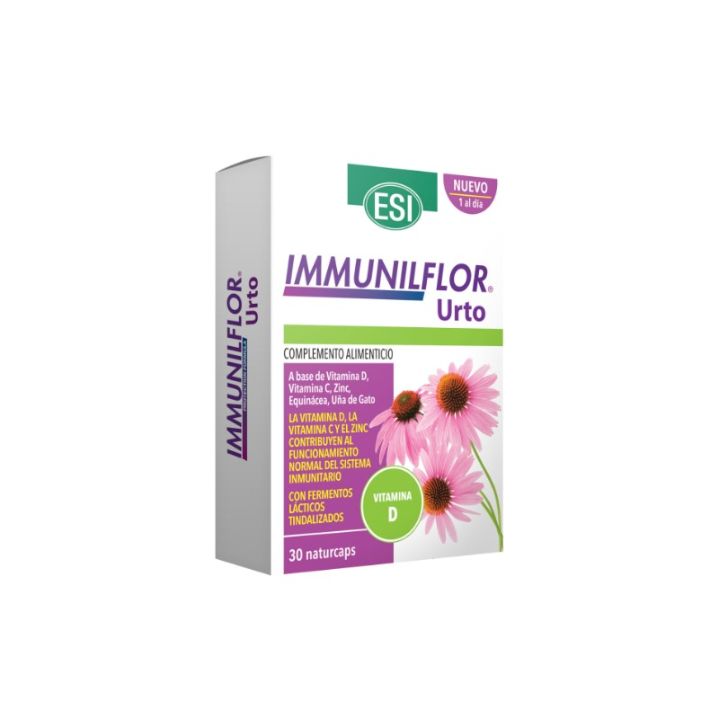 Immunilflor urto 30naturcaps 500mg  esi