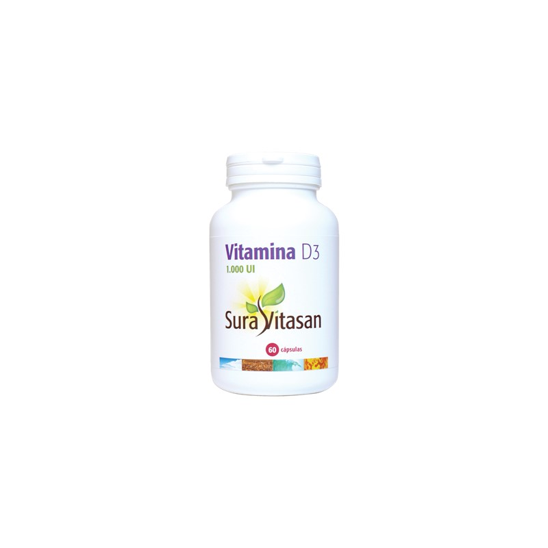 Vitamina d3 1000ui 60 perlas sura vitasan