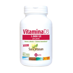 Vitamina d3 1000ui 120 perlas sura vitasan