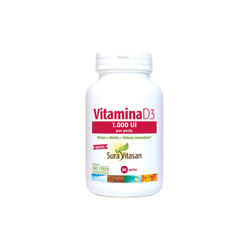 Vitamina d3 1000ui 120 perlas sura vitasan