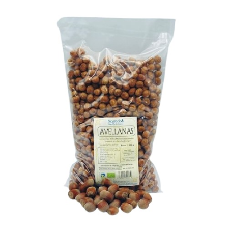 Avellanas crudas peladas biogredos 1 kilo