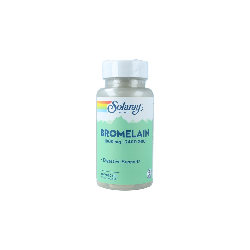 Bromelina 1000mg/2400gdu 60c solaray