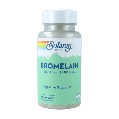 Bromelina 1000mg/2400gdu 60c solaray